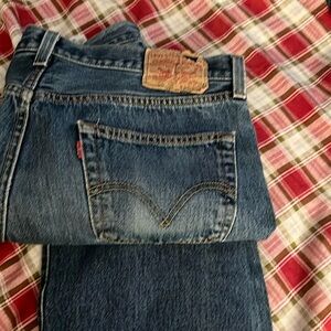 Levis 501 jeans 36/32 tall